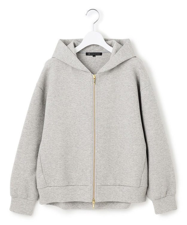 23区 S 【洗える】コットンエアーダンボール コクーン フーディー ライトグレー系