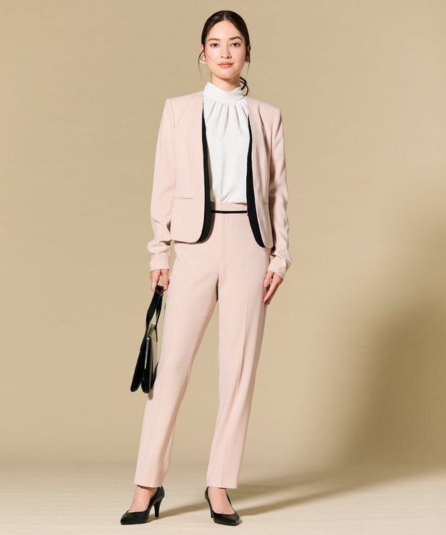 BEIGE， 【セットアップ対応】CINDY / クロップドパンツ Nude × Black