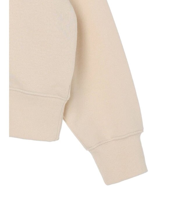 earth music&ecology ハーフＺＩＰスウェット Ivory