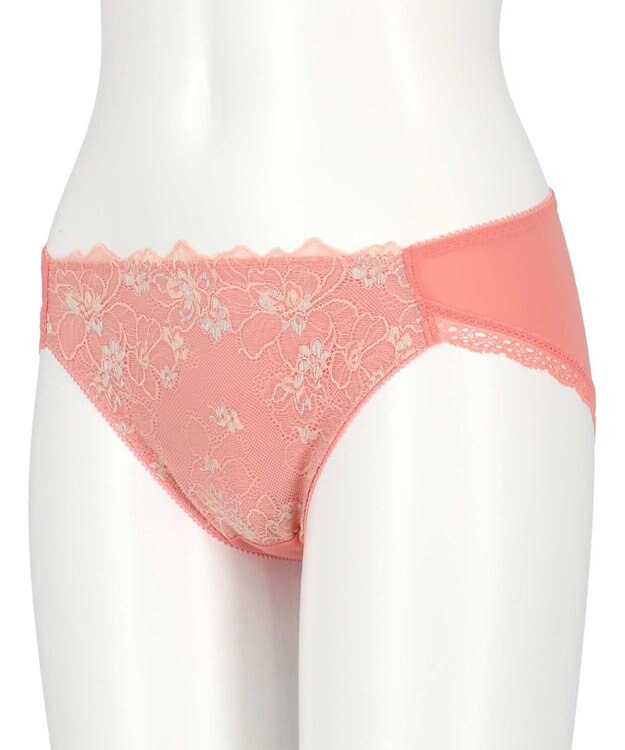 AMPHI ショーツ 【BRAGENIC ブラジェニック 脇高細見えタイプ】 BMI350とペア 吸汗速乾(後ろ身頃) アウターにひびきにくい(裾) PMI150 アンフィ／ワコール オレンジ