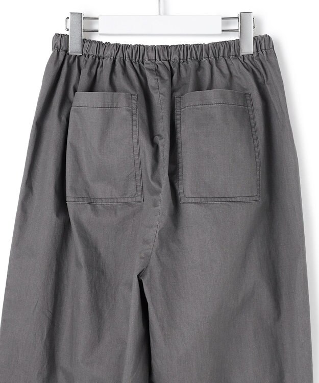 J.PRESS YORK STREET 【WOMEN】ソフトコットン ワイドベイカー パンツ グレー系