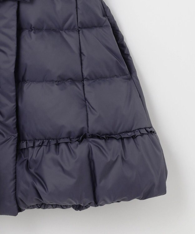 組曲 KIDS 【150-170㎝】ロング ダウン ネイビー系