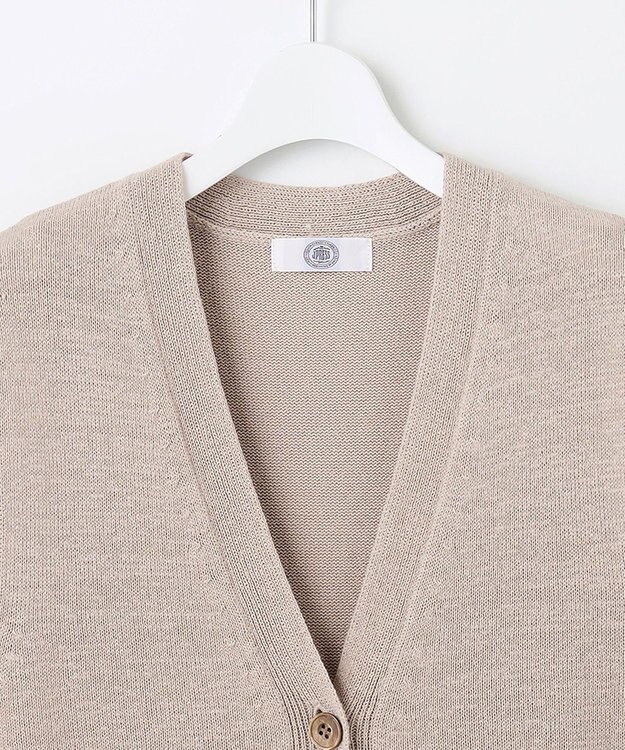 J.PRESS LADIES 【洗える】 LICOテープベスト ニット ジレ ベージュ系