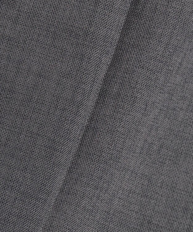 Feroux 【洗える】美シルエットカラーテーパード パンツ グレー系