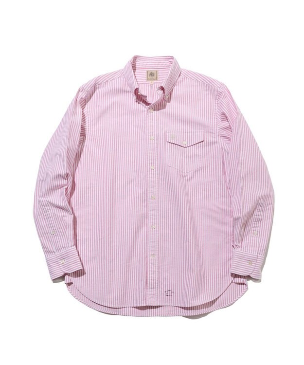 J.PRESS MEN 【IVY SHIRTS / 8色展開】オックスフォードオーバル シャツ /B.D. レッド系1