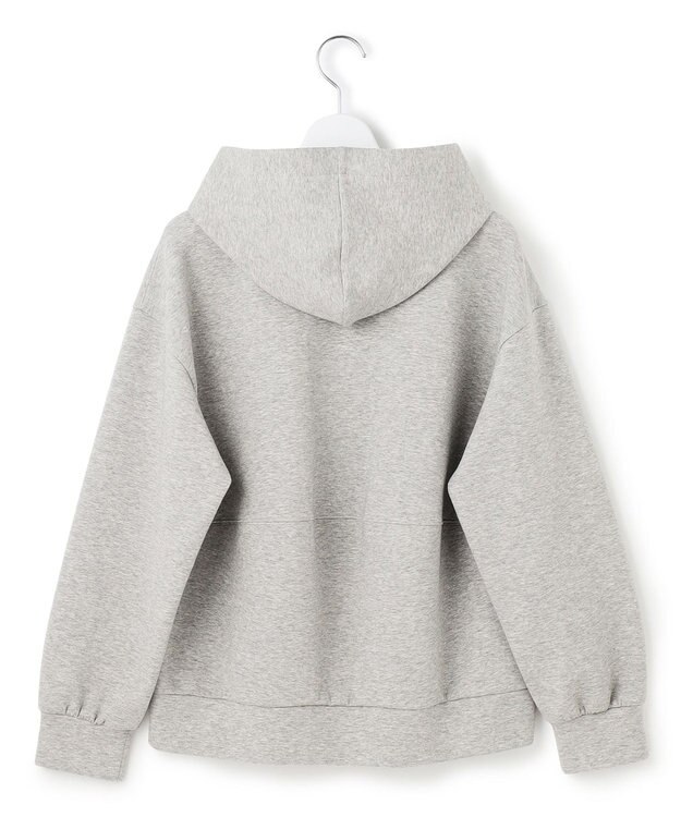 23区 S 【洗える】コットンエアーダンボール コクーン フーディー ライトグレー系