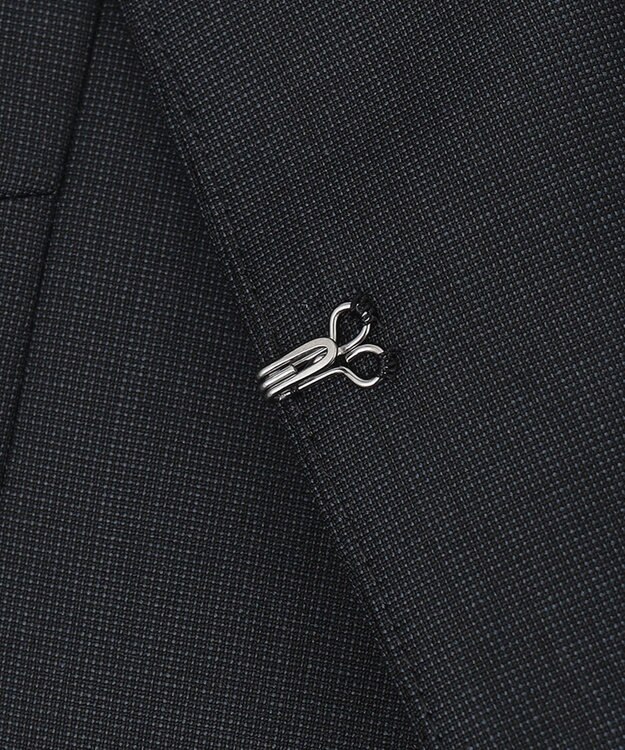 J.PRESS LADIES BAHARIYE ノーカラー ジャケット ネイビー系