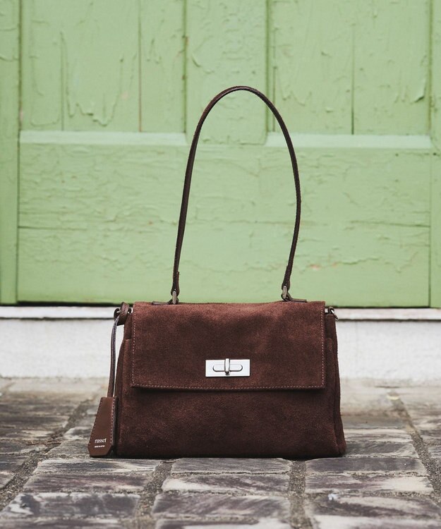  《WEB限定》スエードフラップミニトートバッグ(CE-1722-WEB)