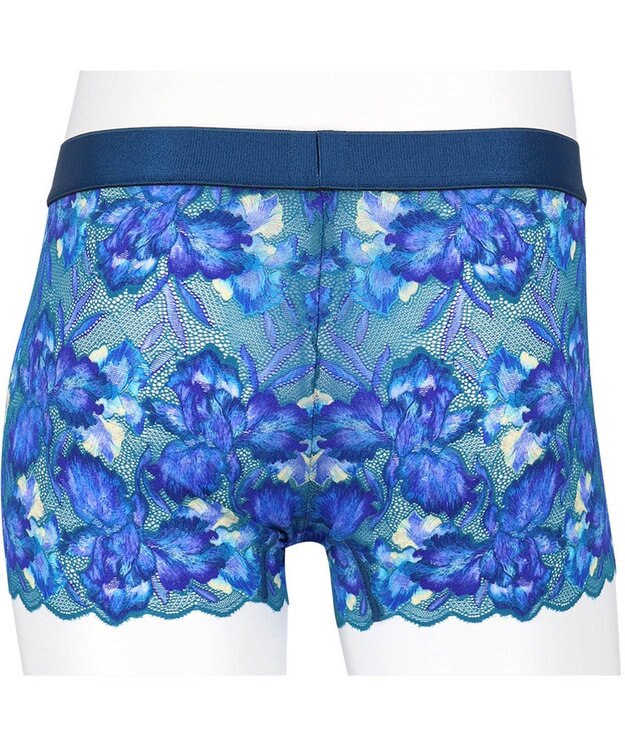 WACOAL MEN WACOAL MEN ボクサーパンツ 【レースボクサー】 フロント快適グラマラス 通気性 前閉じ 下着 メンズ WT3827 /ワコールメン ブルー