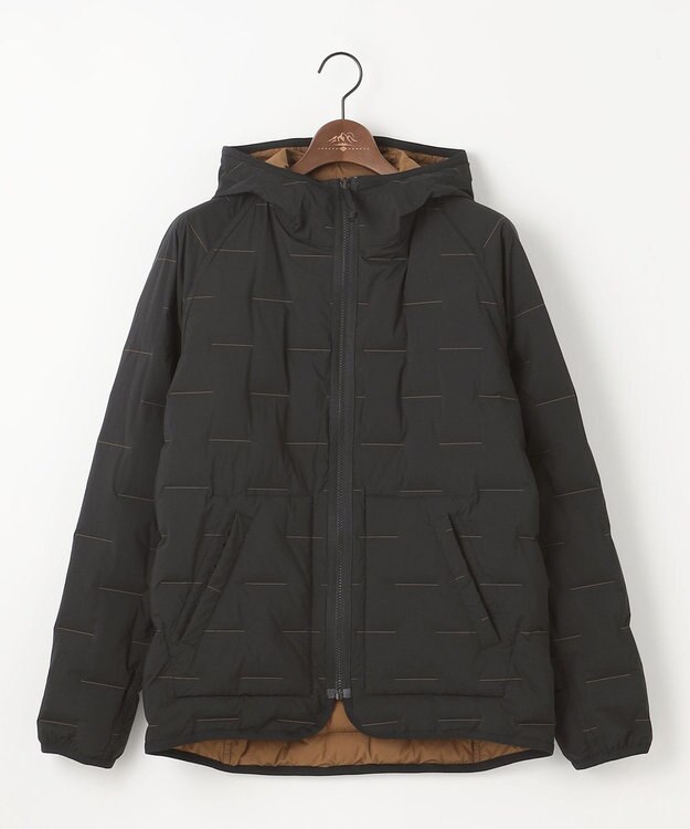 JOSEPH ABBOUD MOUNTAIN 【ストレッチ/リバーシブル/撥水/軽量/ライナードッキング対応】２ＷＡＹストレッチ ダウンジャケット キャメル系