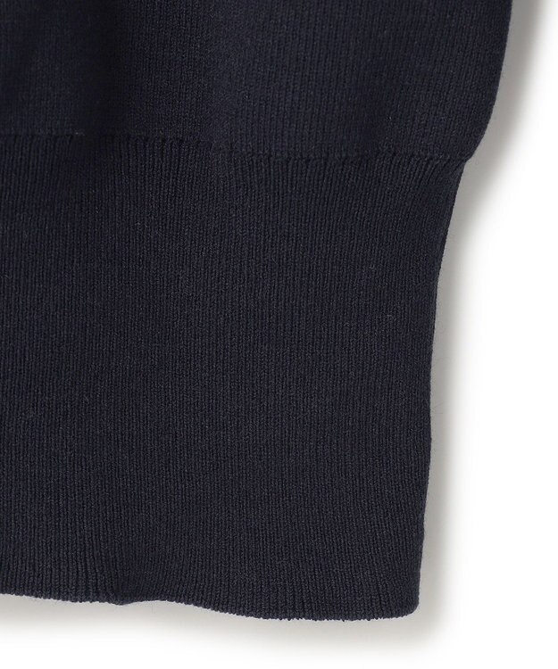 BEIGE， 【洗える・Precious3月号掲載】PROTEA / 異素材バックタイディティールニット Navy