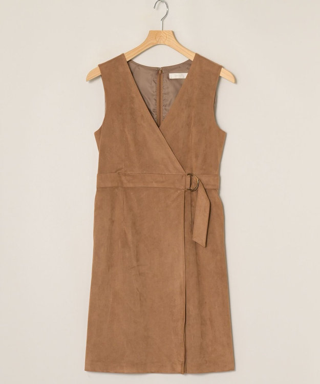 ONWARD Reuse Park B品【any SiS】ワンピース秋冬 ブラウン