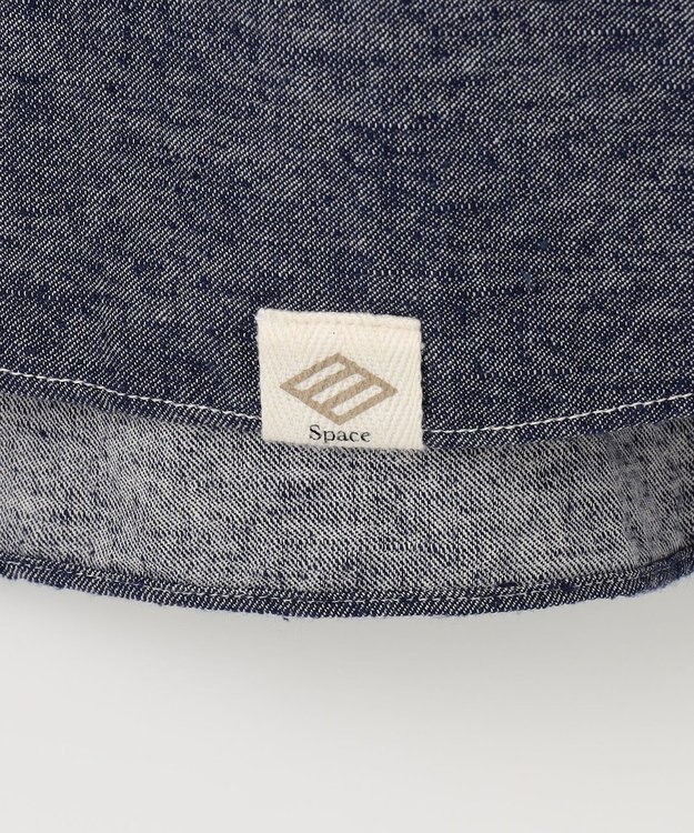 JOSEPH ABBOUD MOUNTAIN 【SPACE／UNISEX】OGスラブシャンブレー シャツ サックスブルー系