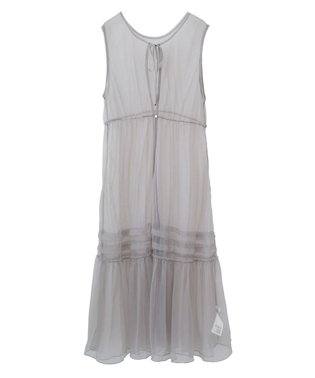 CRAFT STANDARD BOUTIQUE チュールジレワンピース Gray