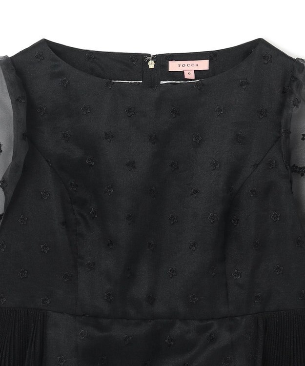 TOCCA 【消臭・洗える！】FRAGMENT OF THE STAR ドレス ブラック系