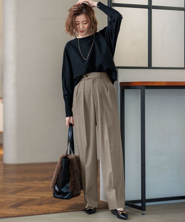 23区 23区×FABIO RUSCONIコラボレーション ビット パンプス ブラック系