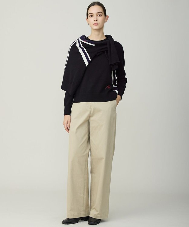 ICB 【30th ANNIVERSARY】 カシミヤブレンド ユニオンジャックカーディガン ブラック