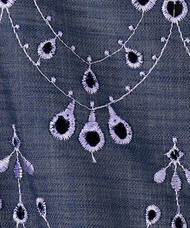 TOCCA 【洗える】PEACOCK TAIL LACE ドレス ライラック系7