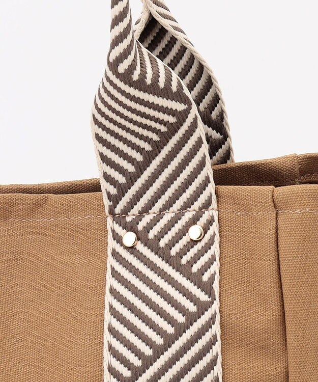 ANY キャンバストートバッグ ブラウン