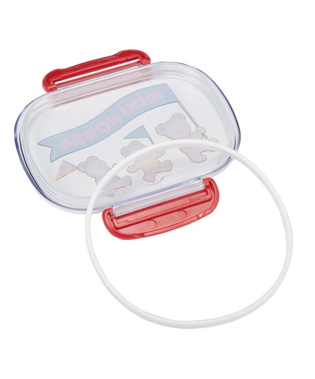 MIKI HOUSE HOT BISCUITS 【ミキハウス】 ミキハウスベア ランチボックス（360ｍｌ） 赤