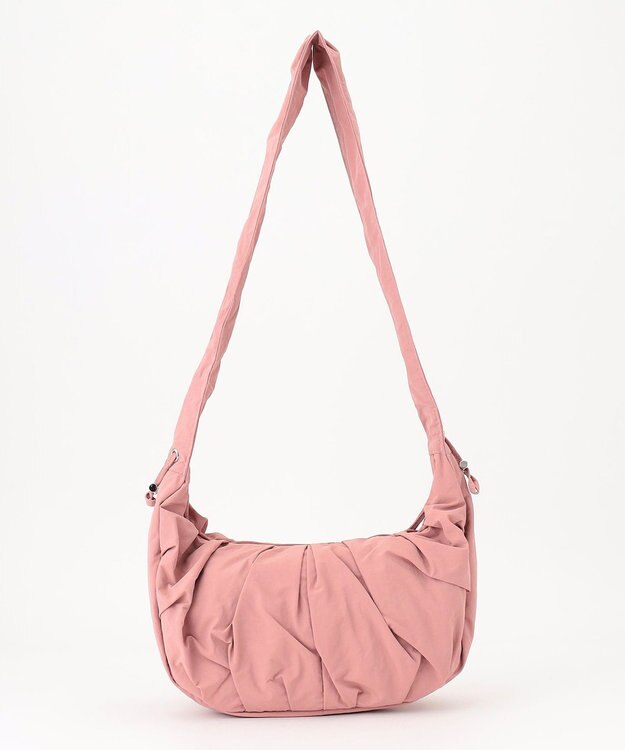 LA BAGAGERIE 【maison vert】 【軽量/多収納】ギャザーワンショルダー　Small ピンク
