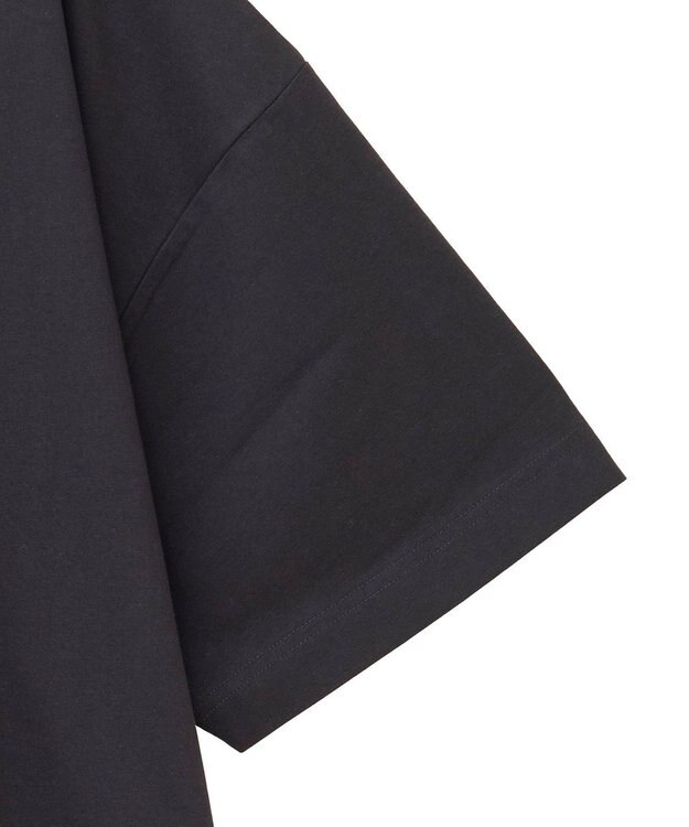 earth music&ecology アソートグラフィックルーズＴｅｅ Black