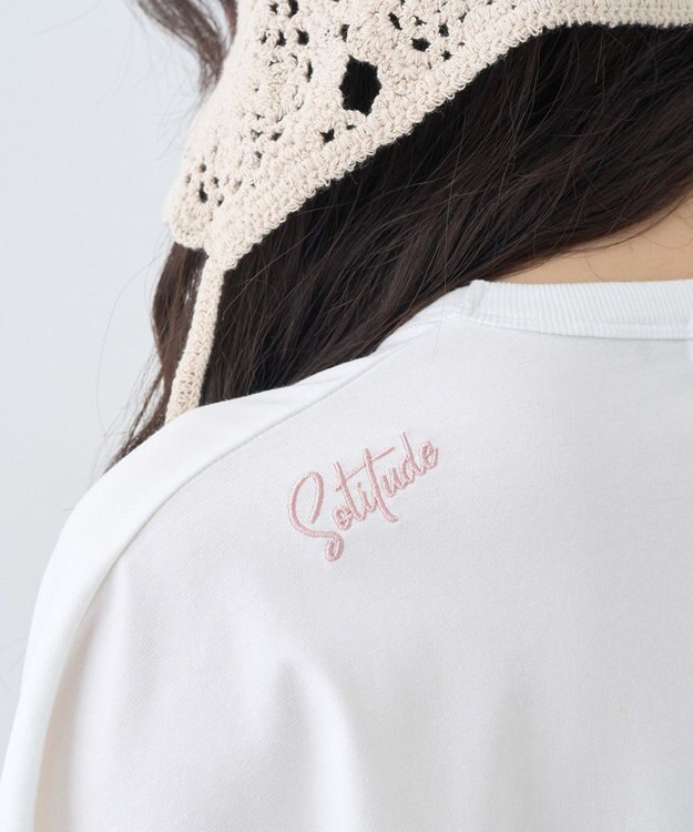 earth music&ecology アソートグラフィックルーズＴｅｅ Off White