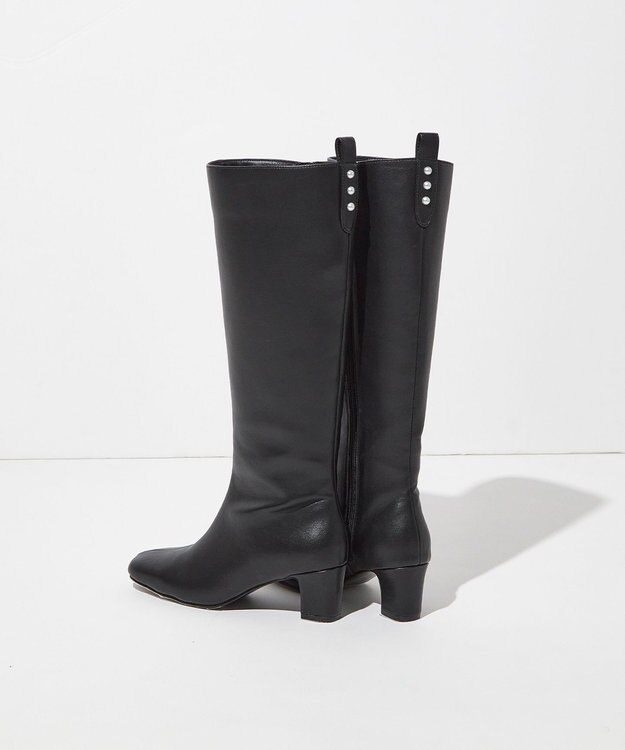 組曲 レディコンシャスロングブーツ ブラック系