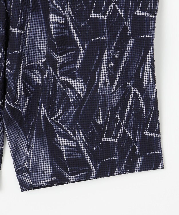 JOSEPH ABBOUD 【驚きの多機能】ライトウェーブ リゾートプリントハーフパンツ ネイビー系5