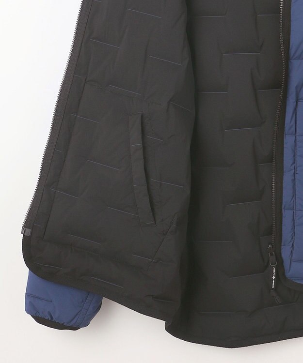 JOSEPH ABBOUD MOUNTAIN 【ストレッチ/リバーシブル/撥水/軽量/ライナードッキング対応】２ＷＡＹストレッチ ダウンジャケット ダルブルー系