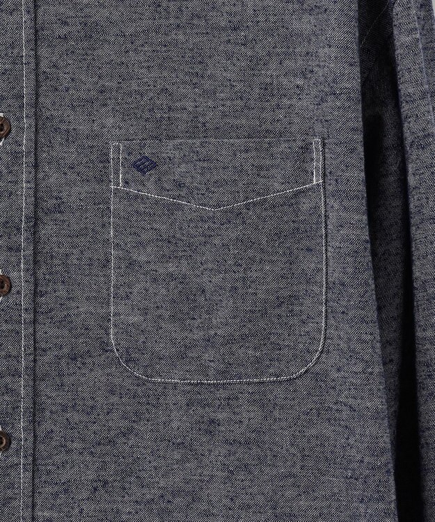 JOSEPH ABBOUD MOUNTAIN 【SPACE／UNISEX】OGスラブシャンブレー シャツ サックスブルー系
