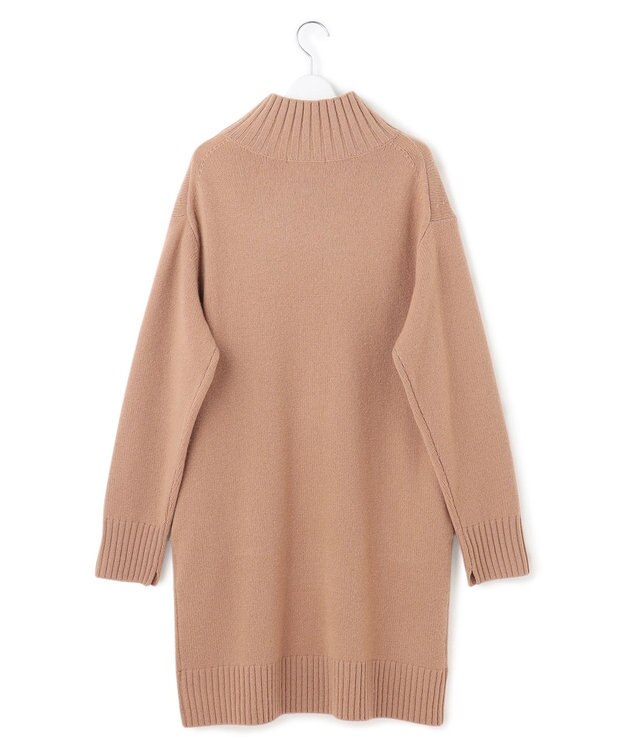 23区 S スーパージーロン ベビーメリノ ワンピース キャメル系