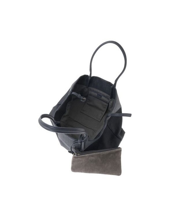 genten ペッレテッシル トートバッグ ダークネイビー