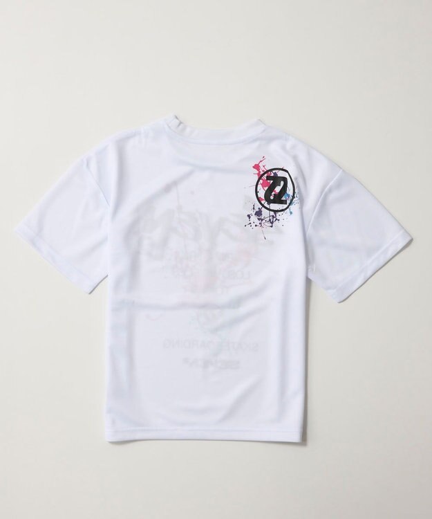 OP／FILA 【SEVEN2】ストリ－トデザインロゴTシャツ ホワイト