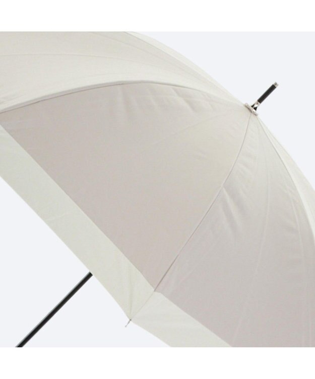 MOONBAT 晴雨兼用日傘 長傘 バイカラー切継／遮光 遮熱 UV ベージュ