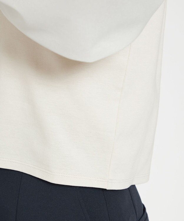 uncrave シアースリーブカットソー（uncrave STANDARD） グレージュ