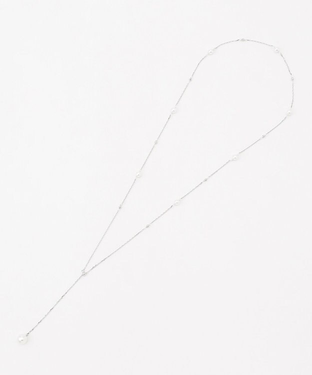 TOCCA PEARL WALTZ LARIAT NECKLACE ネックレス シルバー系
