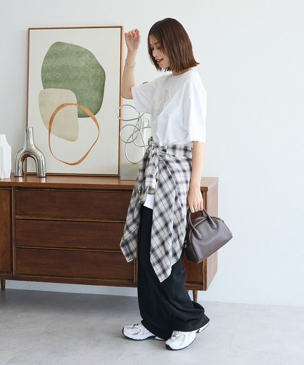 Green Parks ■ＦＲＵＩＴ　ＯＦ　ＴＨＥ　ＬＯＯＭ　箔ロゴｐｔＴＥＥ Off White