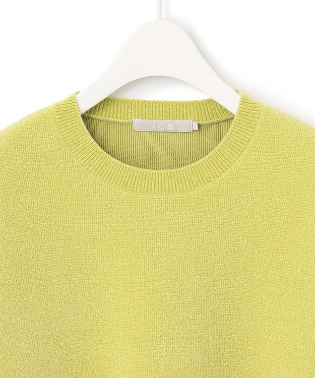 ICB L 【洗える】 ポリエステルシェニール プルオーバー ペア―系