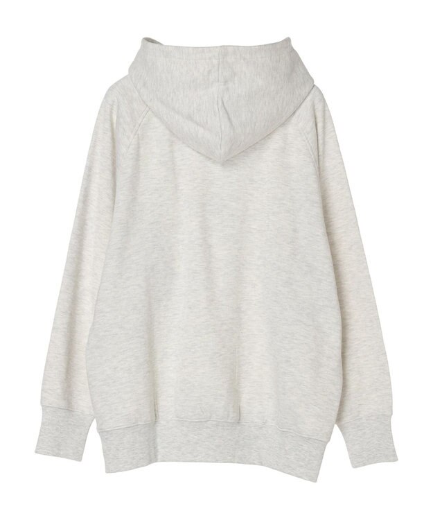 Green Parks 裏起毛裏毛パーカー Gray Mixture