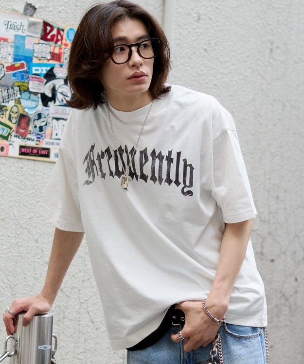 WEGO 【ユニセックス着用ITEM】アンサンブルグラフィックT（SS） ホワイト