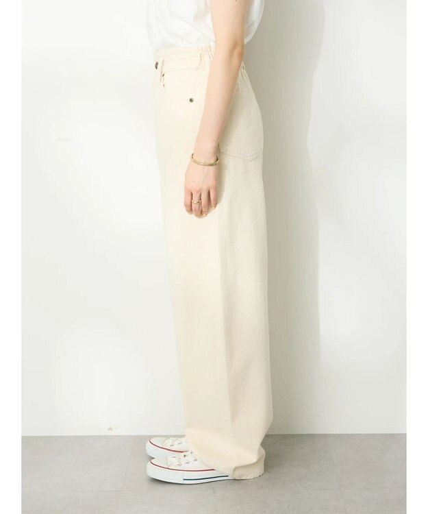 CRAFT STANDARD BOUTIQUE デニムカーブパンツ Natural