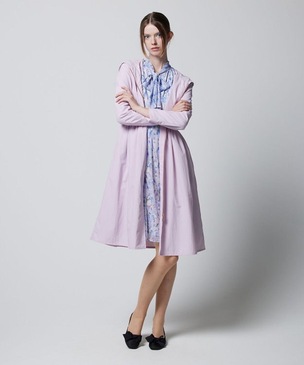 TOCCA 【消臭＆撥水＆UVカット＆洗える！】SUAVE LONG コート ピンク系