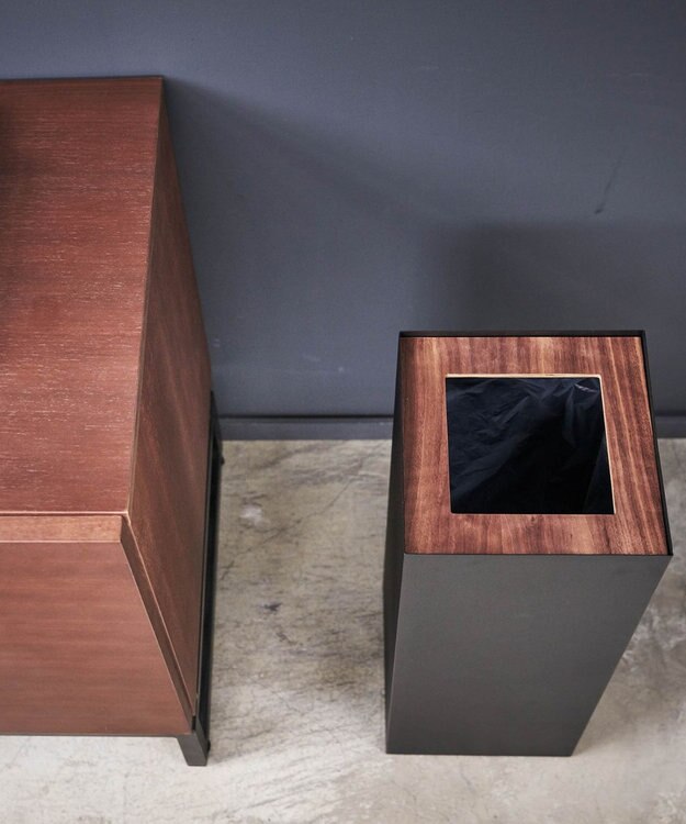 tower トラッシュカン リン 角型ロング ブラウン ブラウン