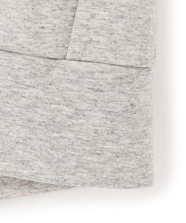 23区 S 【洗える】コットンエアーダンボール コクーン フーディー ライトグレー系