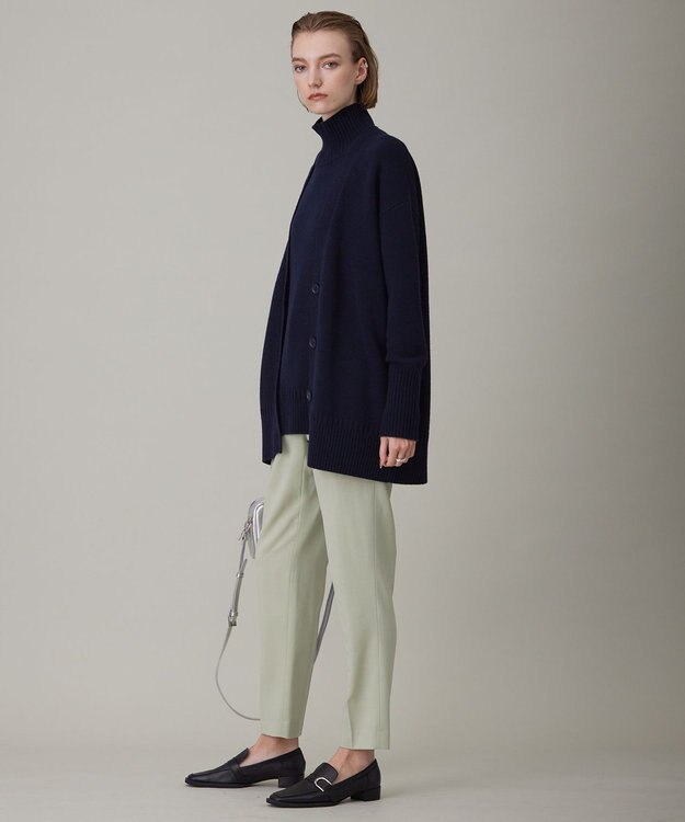 ICB 【洗える】 ソフトカシミヤミックス カーディガン ネイビー系