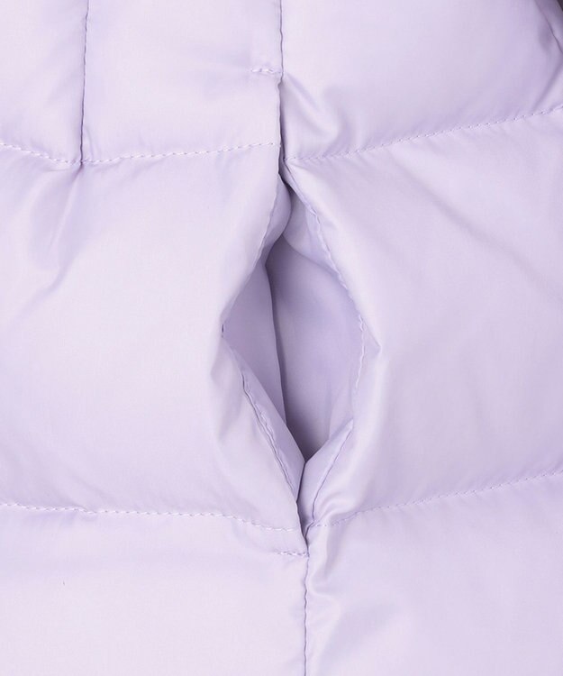 組曲 KIDS 【110-140cm】ロングダウンコート ラベンダー系