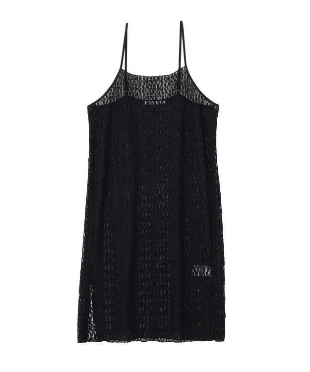 AMERICAN HOLIC レースキャミワンピース Black