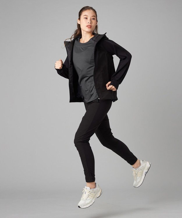 Chacott Chacott BALANCE ハイブリッド中わたジャケット ブラック