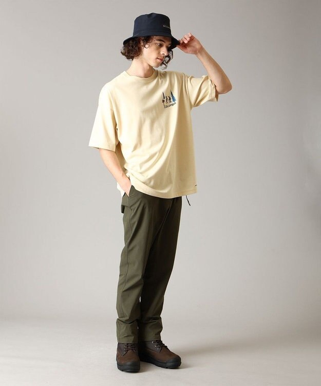 Columbia Columbia/ レイクトゥアベニューグラフィックショートスリーブTシャツ /コロンビア Glove Yellow Hike
